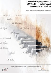 concert élèves association acma 2025