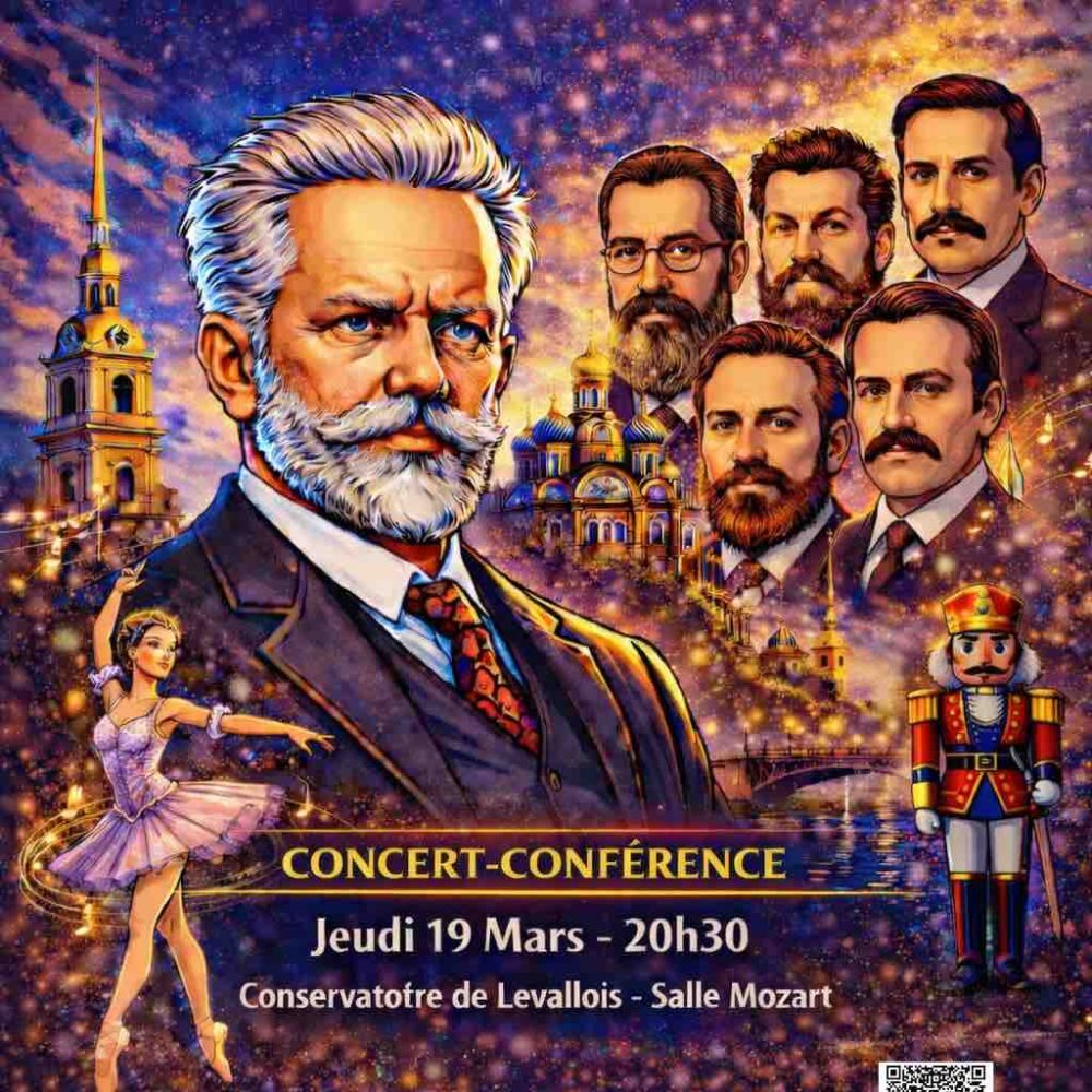 concert Tchaïkovski à Levallois donné par les élèves adultes du pôle d'Enseignement Musical