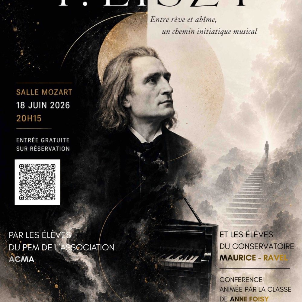 Liszt concert-conférence pédagogique par l'association ACMA et le Conservatoire de Levallois